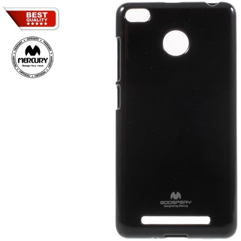 Silikoninis mercury juodas dėklas (REDMI 3 PRO/3S/3X) Silikoninis mercury juodas dėklas (REDMI 3 PRO/3S/3X)